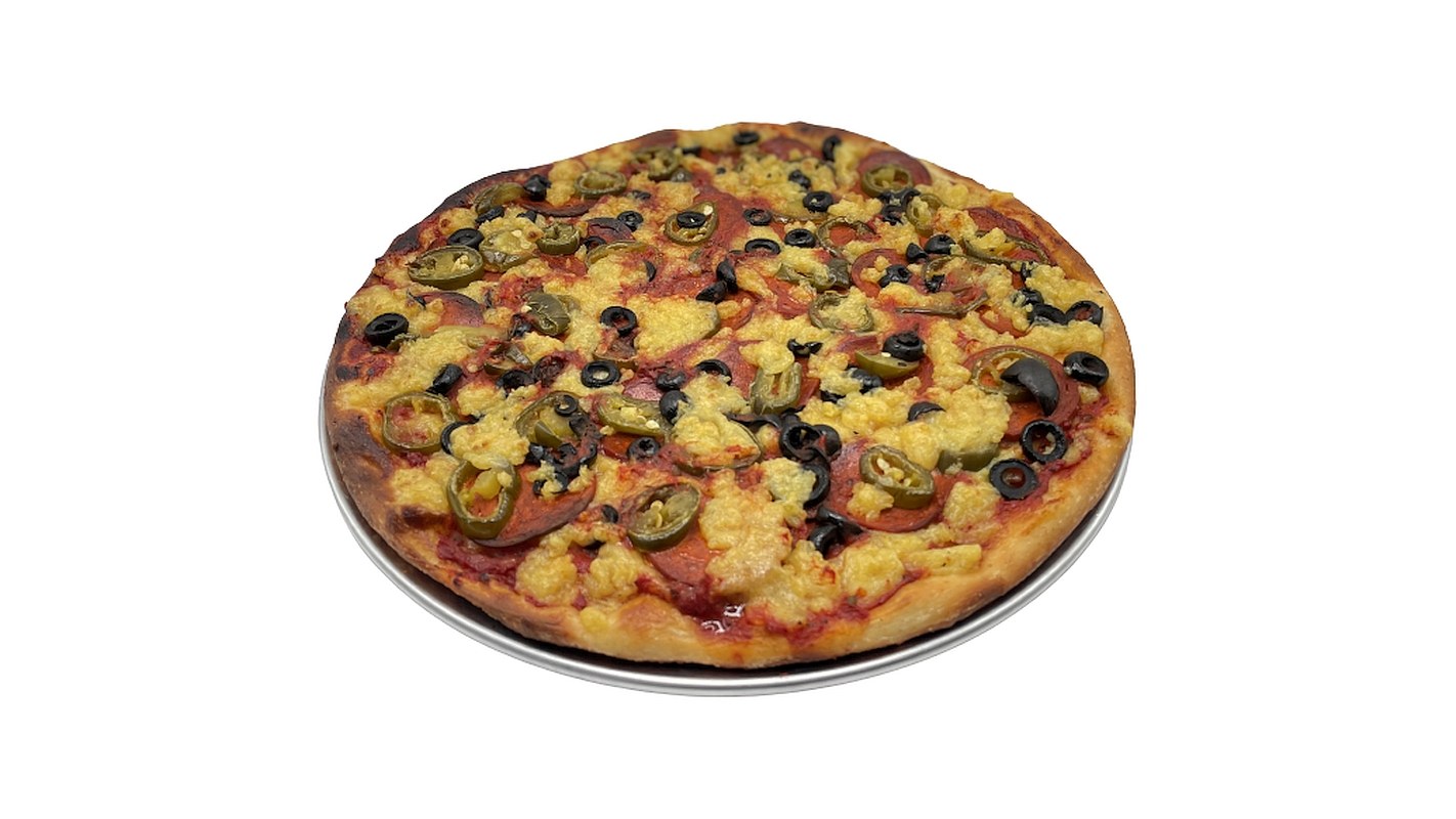 Vegan Pepperoni, Jalapeños & Olive